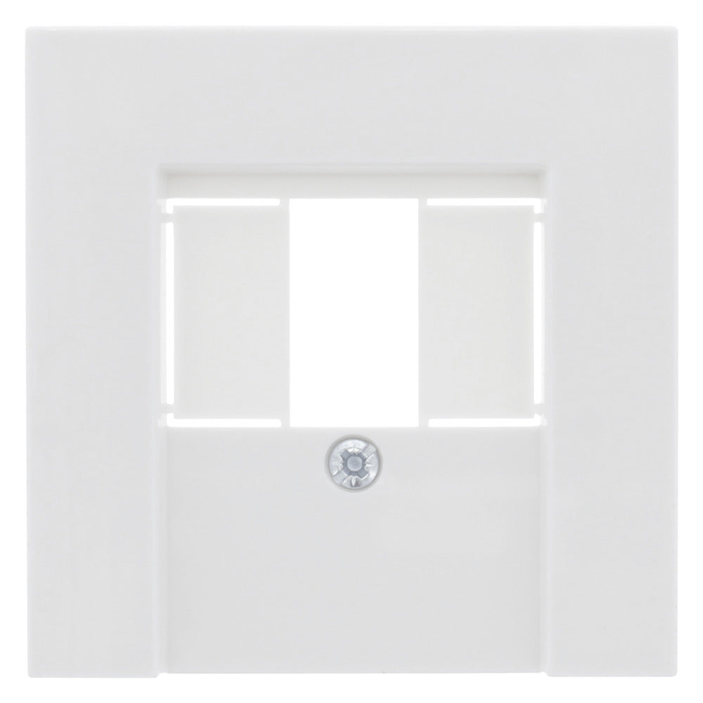 Gira System 55 Afdekplaat TAE/UAE/USB Polarwit-866134