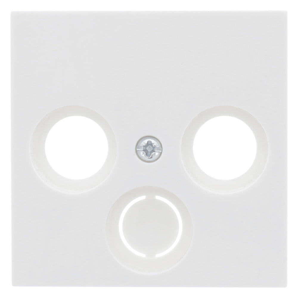 Gira System 55 Inbouw Centraalplaat Radio/TV Polarwit-866136
