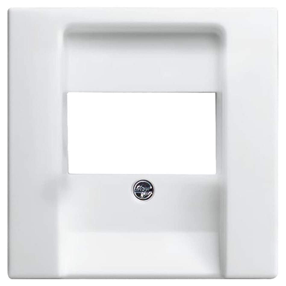 Busch-Jaeger Balance Afdekplaat TAE/UAE/USB Polarwit-866188