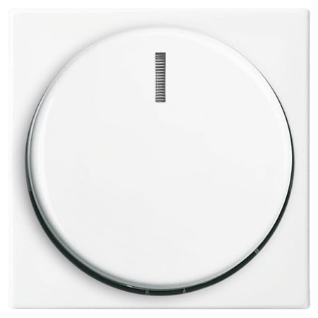 Busch-Jaeger Balance Inbouw Centraalplaat Knop Dimmer Polarwit-866191