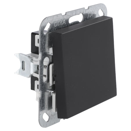 Gira E2 Inbouw Schakelaar Kruis Zwart-866207