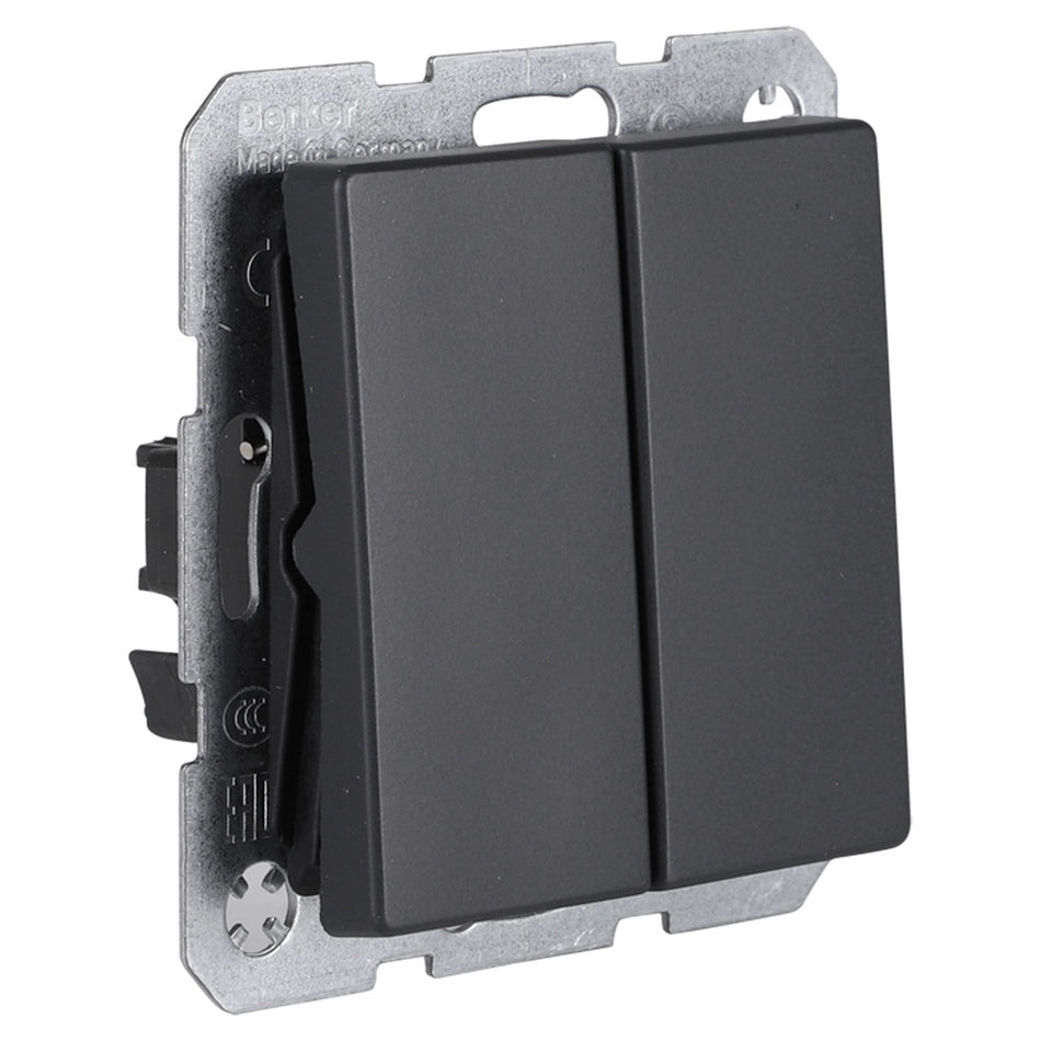 Berker Q1 Inbouw Schakelaar Serie Antraciet-866212