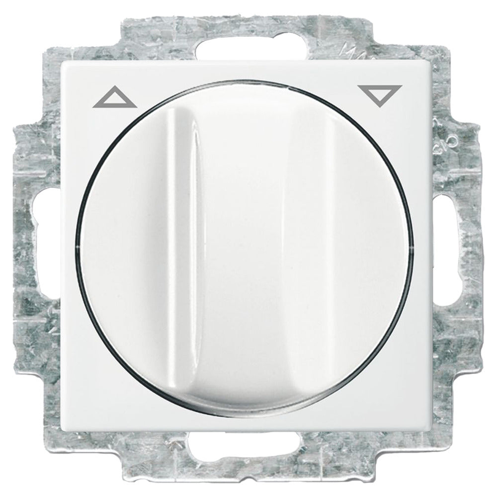 Busch-Jaeger Balance Inbouw Schakelaar Jaloezie Polarwit-866219