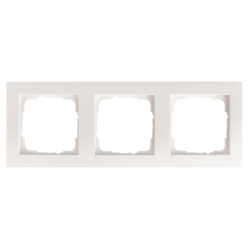 Gira E2 Afdekraam 3-Voudig Polarwit-866256