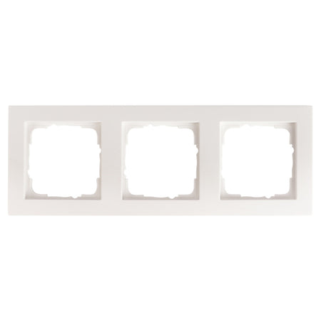 Gira E2 Afdekraam 3-Voudig Polarwit-866256