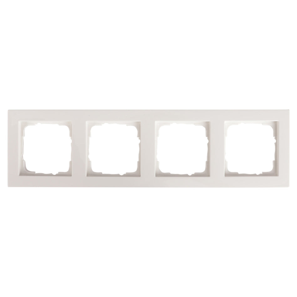 Gira E2 Afdekraam 4-Voudig Polarwit-866257