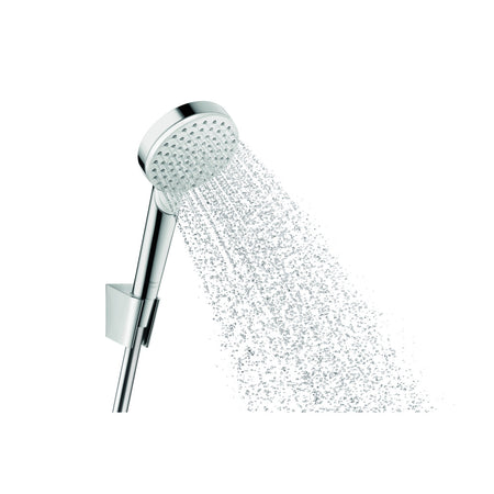 Hansgrohe Crometta Vario EcoSmart Porter Set Wit/Chroom 9 l/min 1,60m-866296