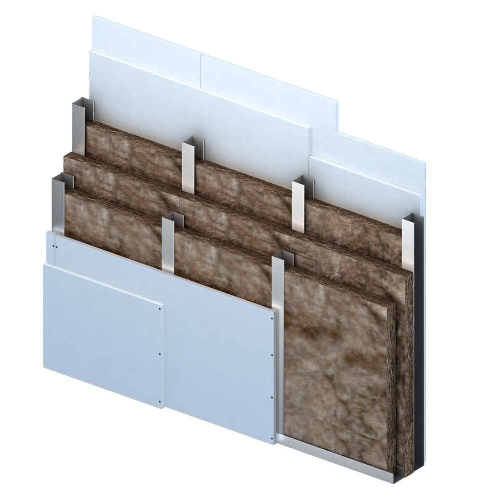 Knauf Insulation Acoustifit Glaswol Isolatieplaat 1350x600mm-866459