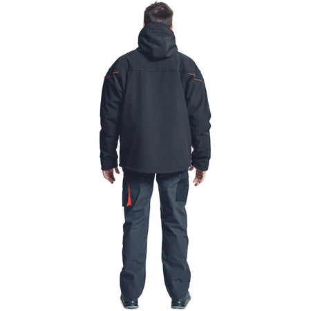 Cerva Softshell Jas Emerton Winter Zwart Maat XXL-868030