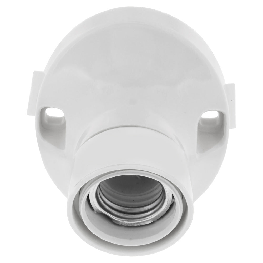 Plafondfitting E27 Schuin 60W Wit-870082