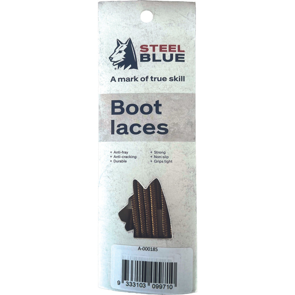 Steel Blue Veter 140cm Bruin/Wit 1 Paar-879025