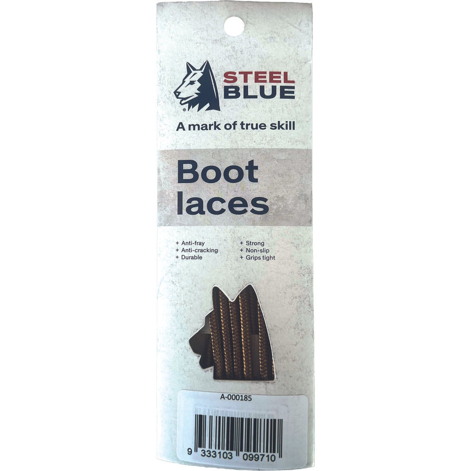 Steel Blue Veter 140cm Bruin/Wit 1 Paar-879025