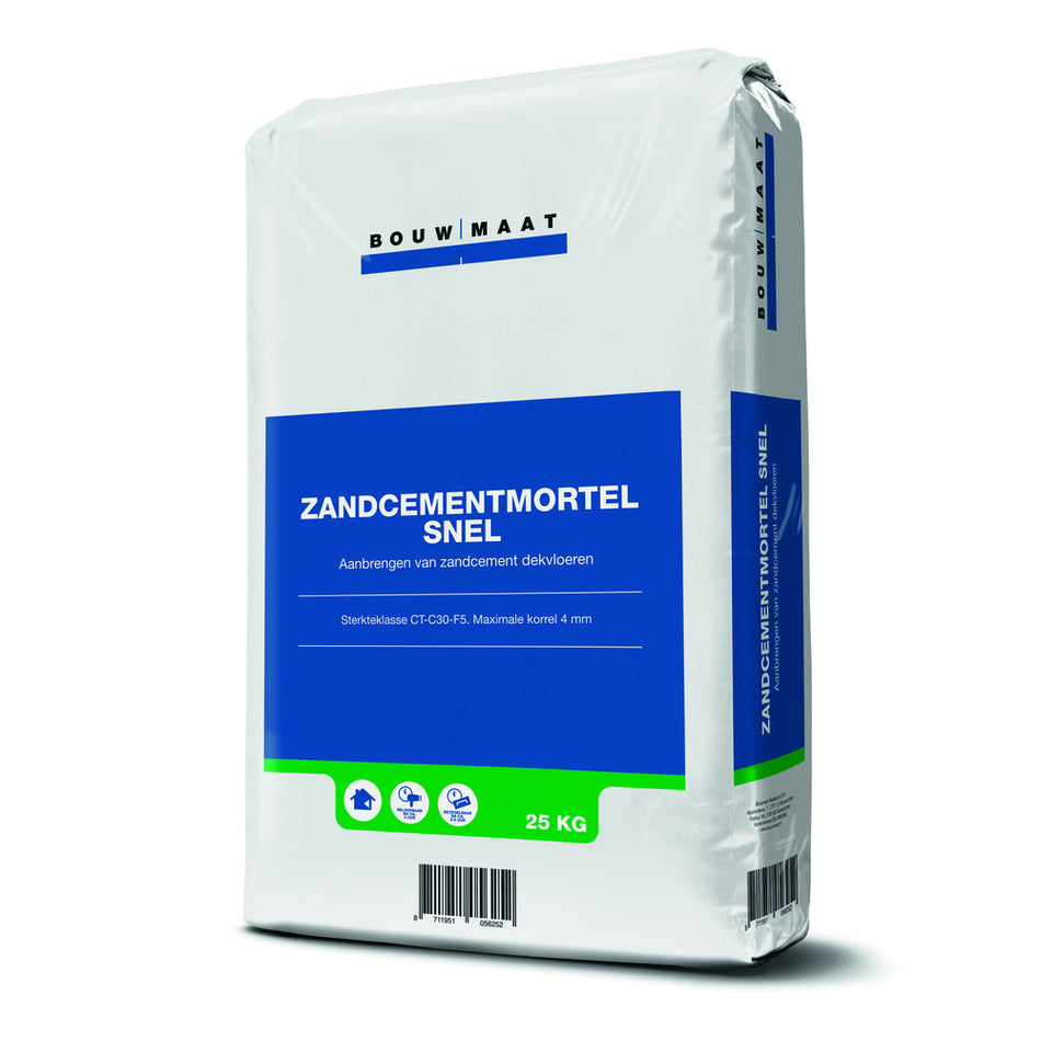 Bouwmaat Zandcement Snel 25kg-879637