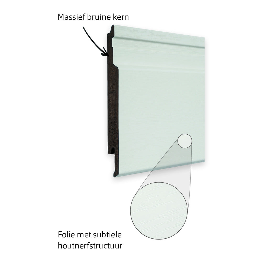 Protex Sense Crèmewit RAL9001 16x143x4000mm-887567