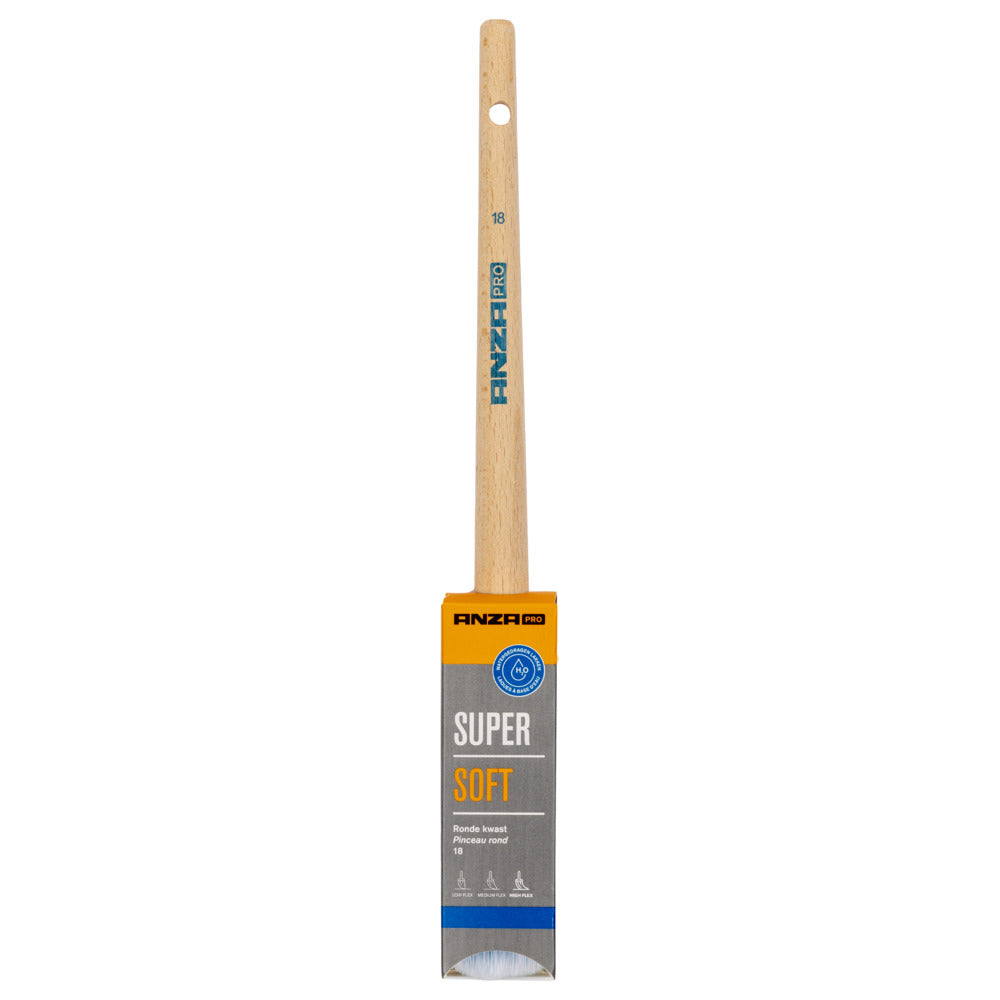 Anza Pro Acrylkwast Super Soft Rond-888379
