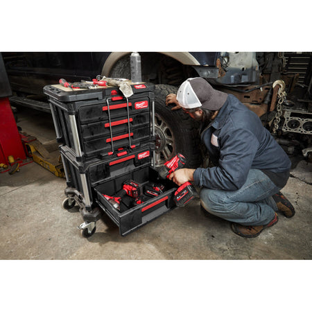 Milwaukee Packout Gereedschapskoffer Met 3 Lades-889945
