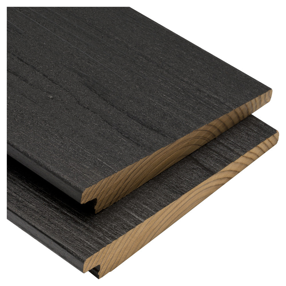 ModiWood Colour Zweeds Rabat XL Zwart RAL9005 BM-D 20x185x4200mm 4st 70% PEFC-894383