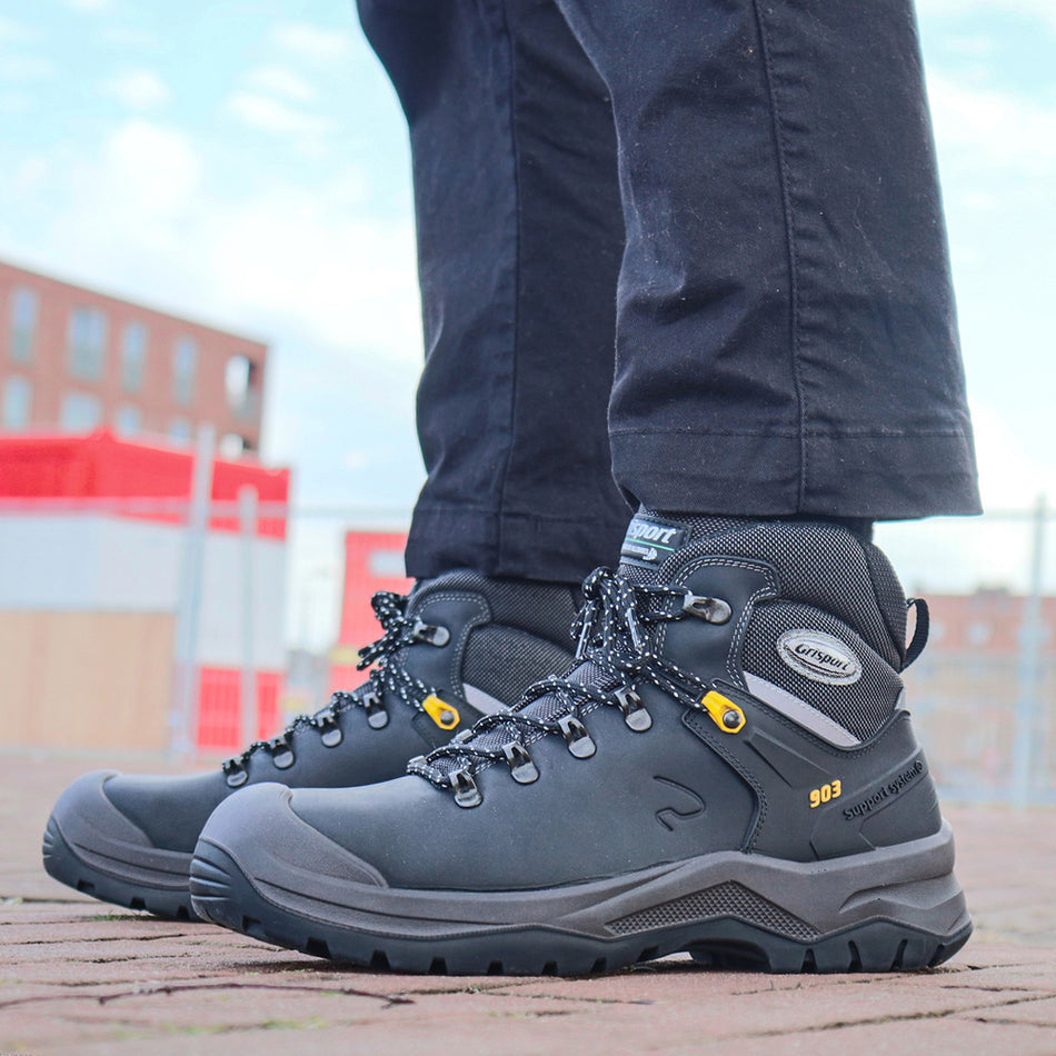 Grisport Veiligheidsschoen 903L BOA S3 Zwart-899297