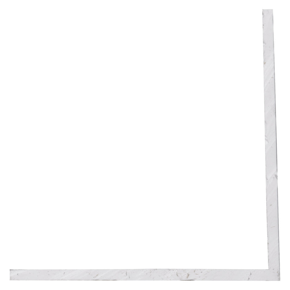 Hoekprofiel Kunststof Wit-899660