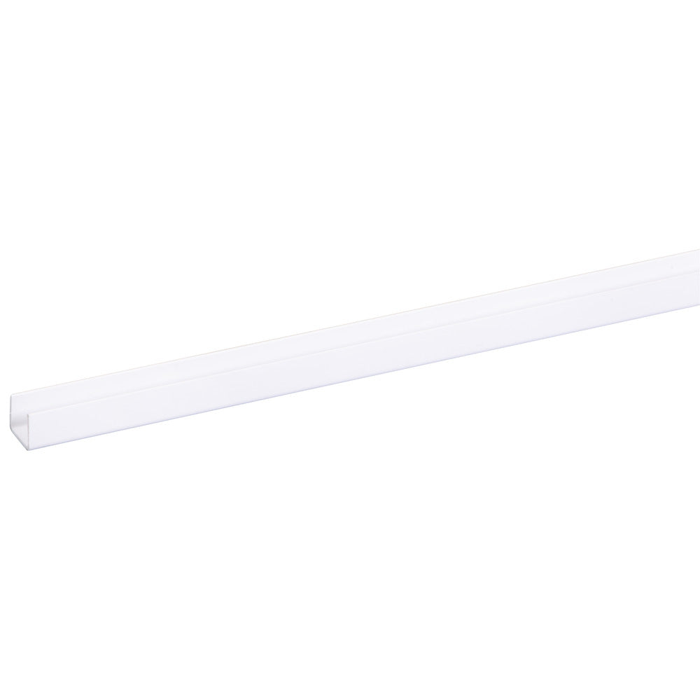 U-profiel Kunststof Wit-899661