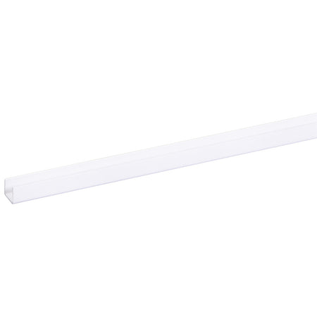 U-profiel Kunststof Wit-899661