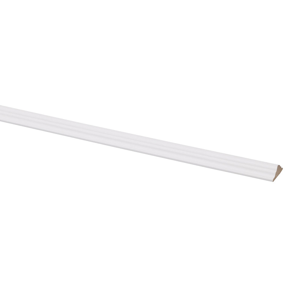 Decorlijst MDF Folie Wit 9x22x2600mm 70% PEFC-899664