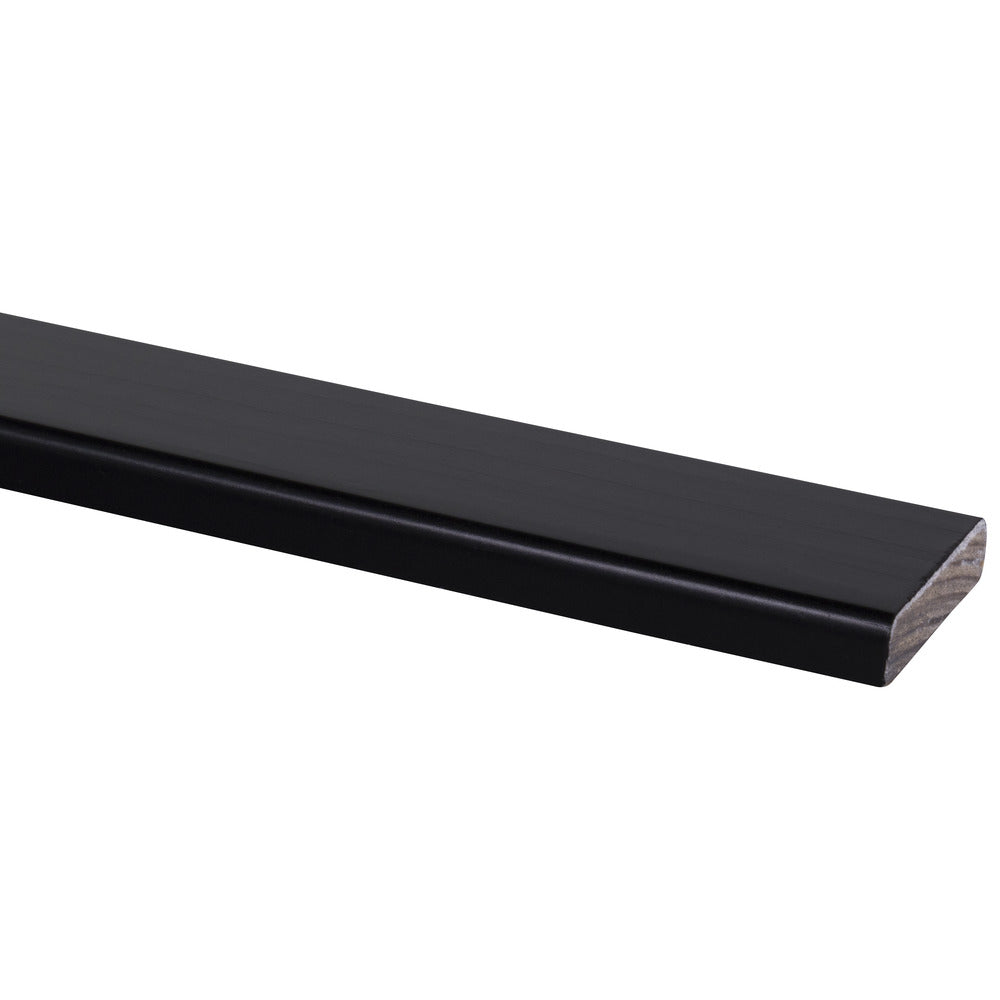 Koplat Grenen Zwart Gelakt 12x45x2700mm FSC Mix 70%-899704