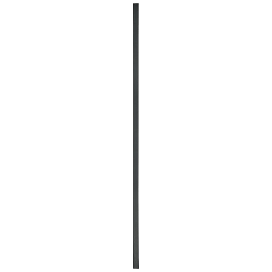 Koplat Grenen Zwart Gelakt 12x45x2700mm FSC Mix 70%-899704