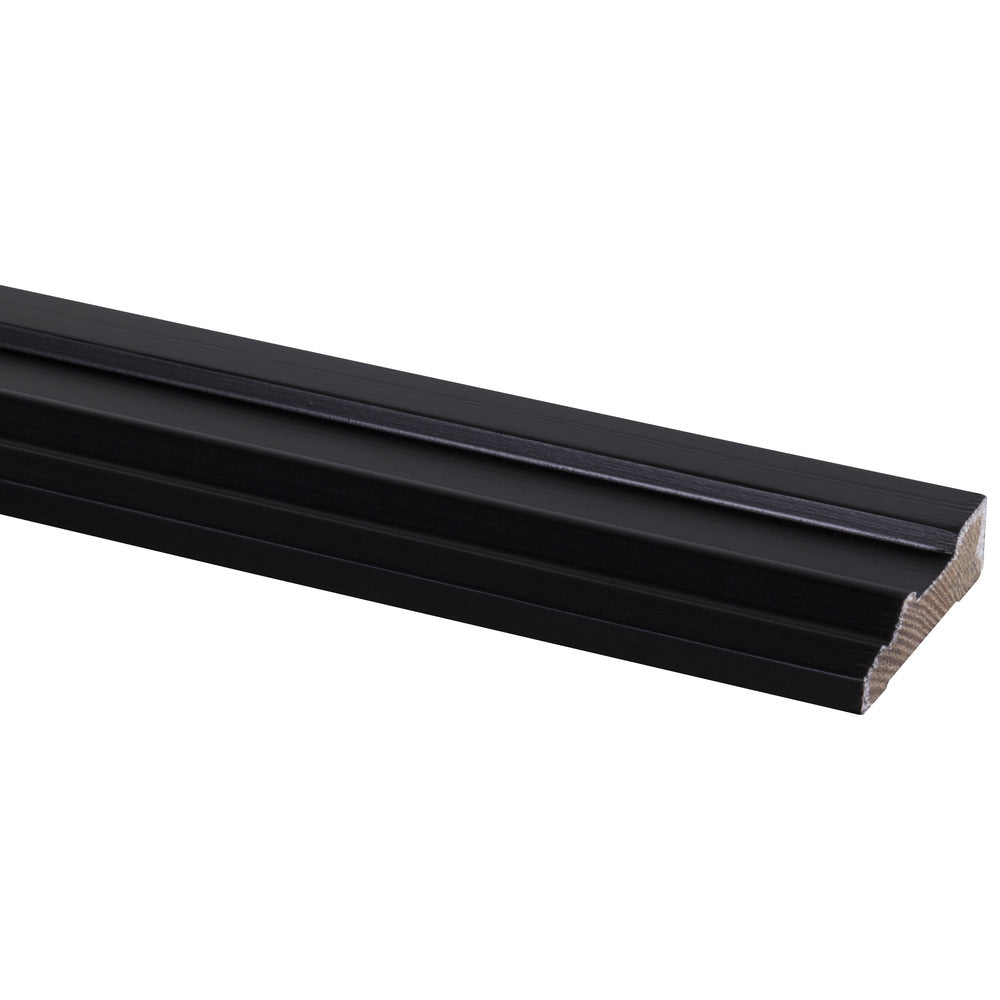Deurlijst Grenen Zwart Gelakt 15x57x2700mm FSC Mix 70%-899705