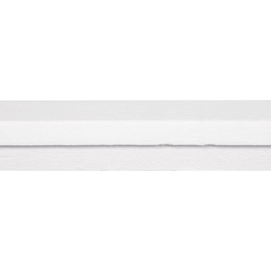 Glaslat Hardhout Wit Gegrond Met Sponning 25x30x2700mm FSC Mix 70%-899720