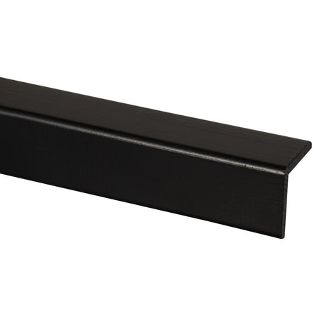 Hoeklat Grenen Zwart Gelakt 34x34x2700mm FSC Mix 70%-899724