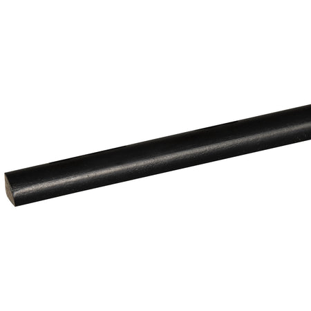 Kwartrond Grenen Zwart Gelakt FSC Mix 70%-899727