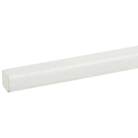 Glaslat DH21 Hardhout Wit Gegrond 17x17x4000mm FSC Mix 70%-899747