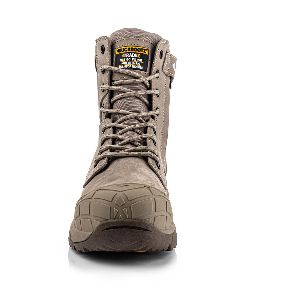 Buckbootz WerkschoenenTradez Blastz Stone S7S/SC/SR/FO/ESD Hoog Grijs Maat 40-908380