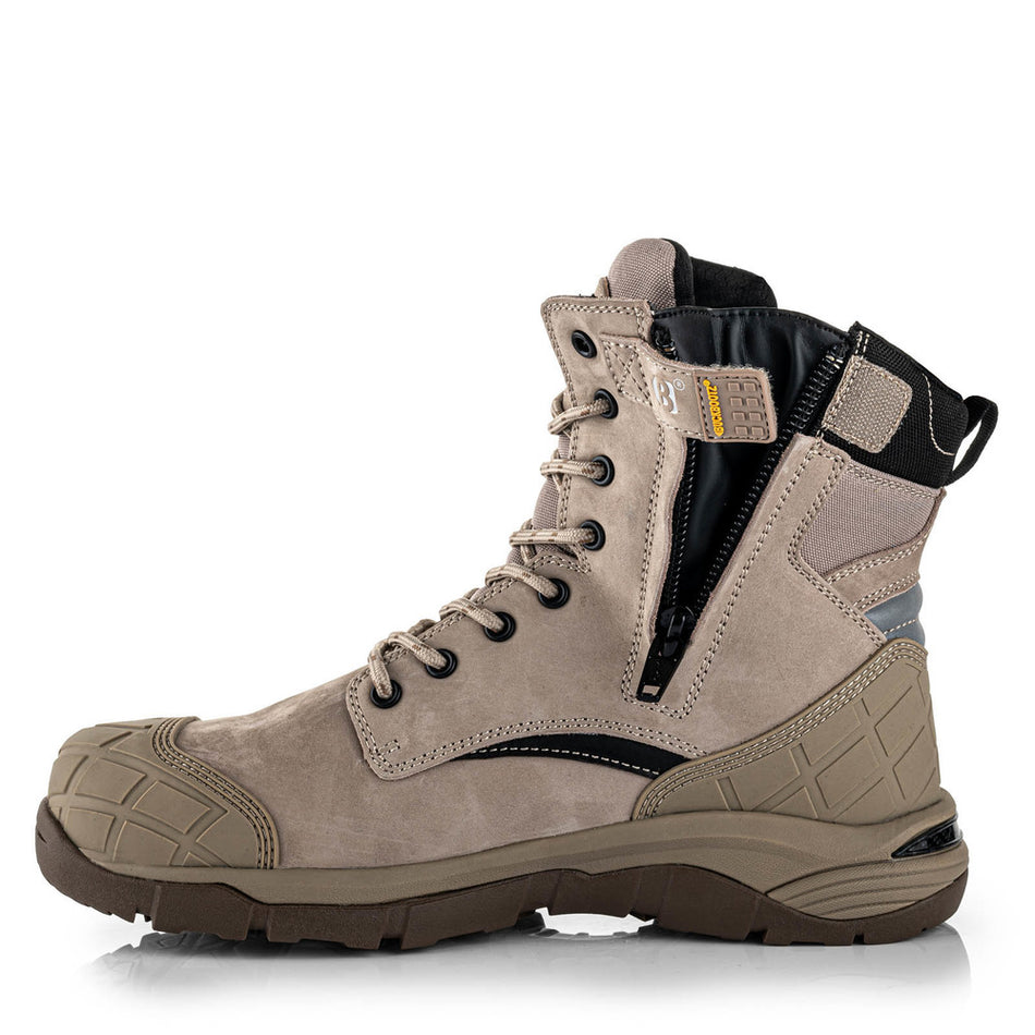 Buckbootz WerkschoenenTradez Blastz Stone S7S/SC/SR/FO/ESD Hoog Grijs Maat 40-908380