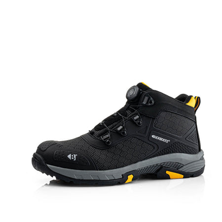 Buckbootz Werkschoenen Tradez Wheelz S1PS/SC/FO/SR/ESD Middelhoog Zwart-908397