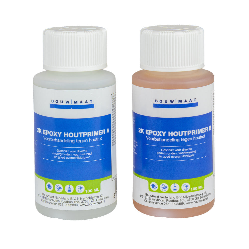 Bouwmaat 2K Epoxy Houtprimer Set 200ml-912893