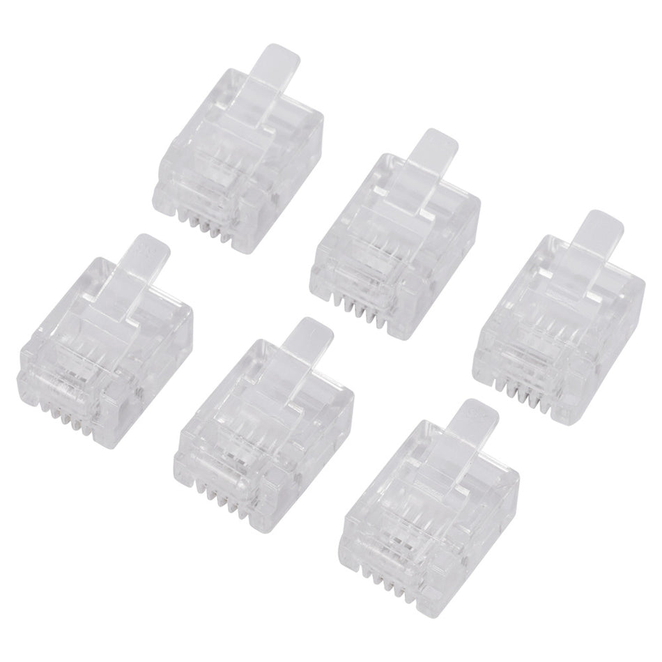 Q-Link Telefoonplug Modulair RJ11 4P 6st-914836