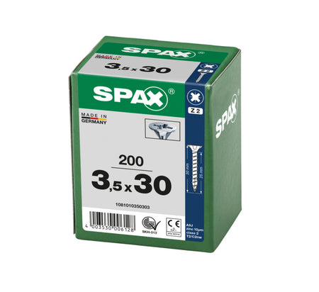 SPAX Universele Schroef Verzinkt VK Voldraad 200st-918461