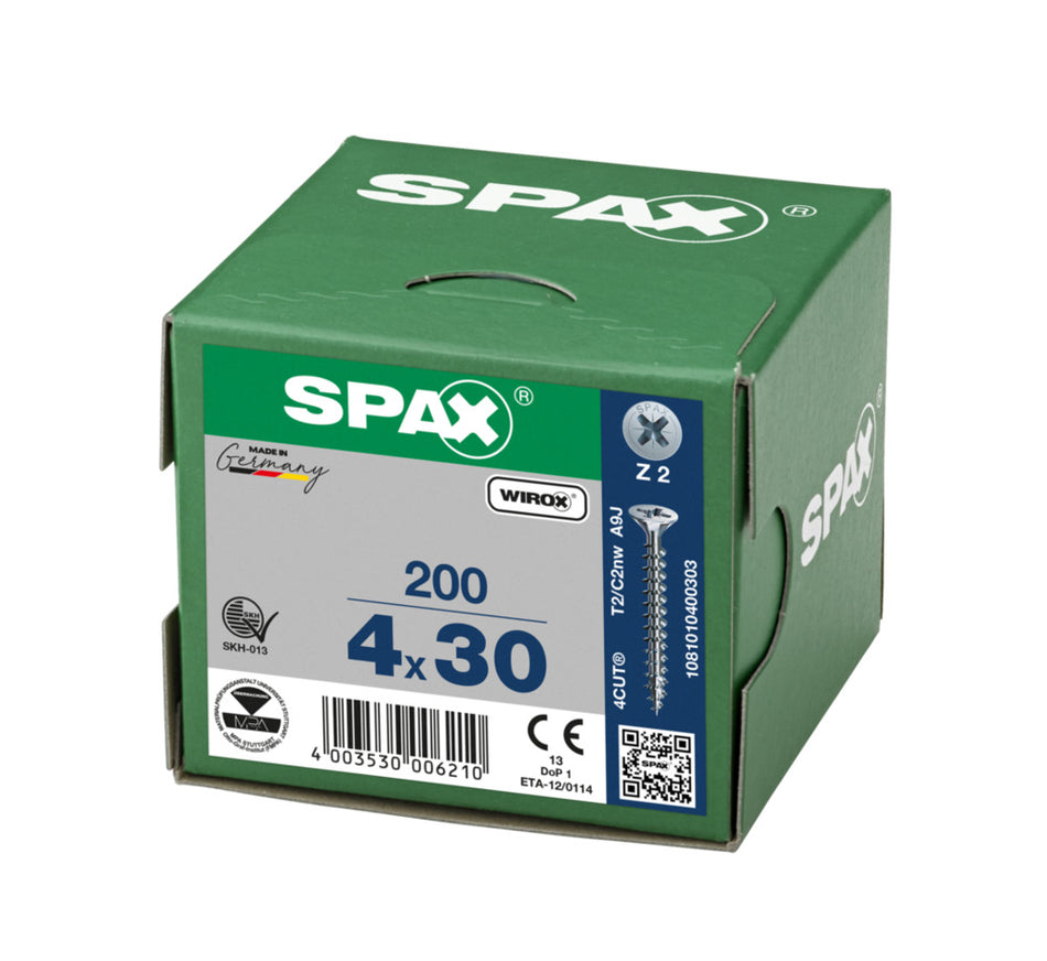 SPAX Universele Schroef Verzinkt VK Voldraad 200st-918469