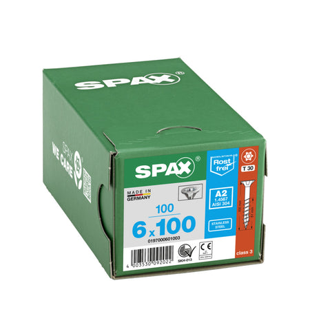 SPAX Universele Schroef RVS A2 VK Deeldraad-918513