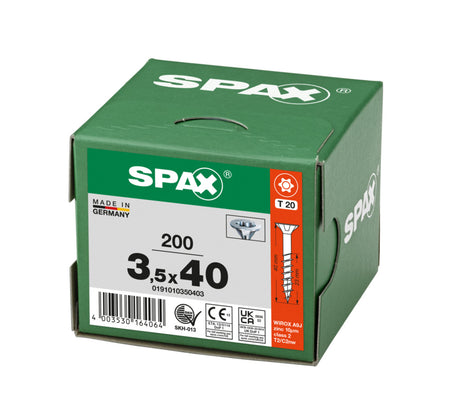 SPAX Universele Schroef Verzinkt VK Deeldraad T-Star Plus T20-918569