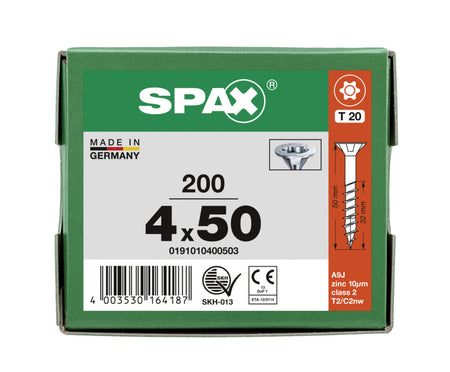 SPAX Universele Schroef Verzinkt VK Deeldraad T-Star Plus T20-918572