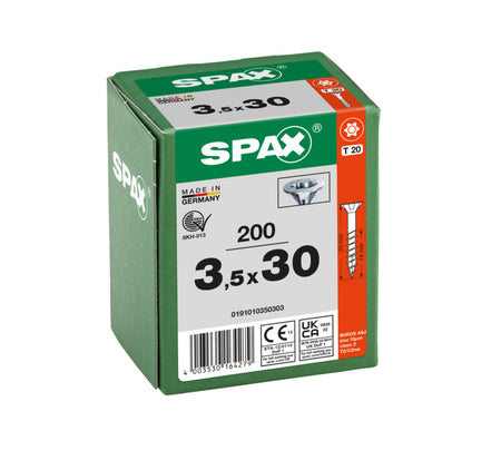 SPAX Universele Schroef Verzinkt VK Deeldraad T-Star Plus T20-918575