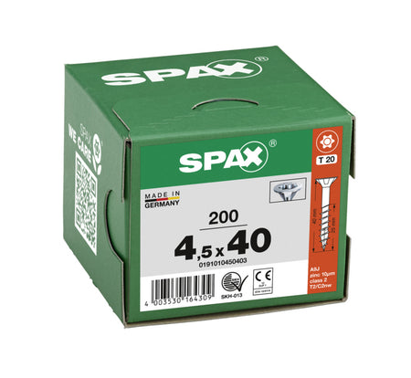 SPAX Universele Schroef Verzinkt VK Deeldraad T-Star Plus T20-918576