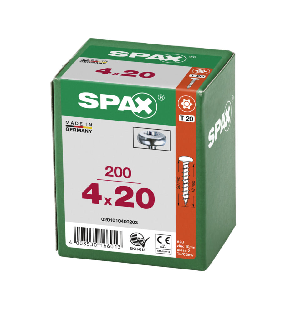 SPAX Universele Schroef Verzinkt BK Voldraad T20-918590
