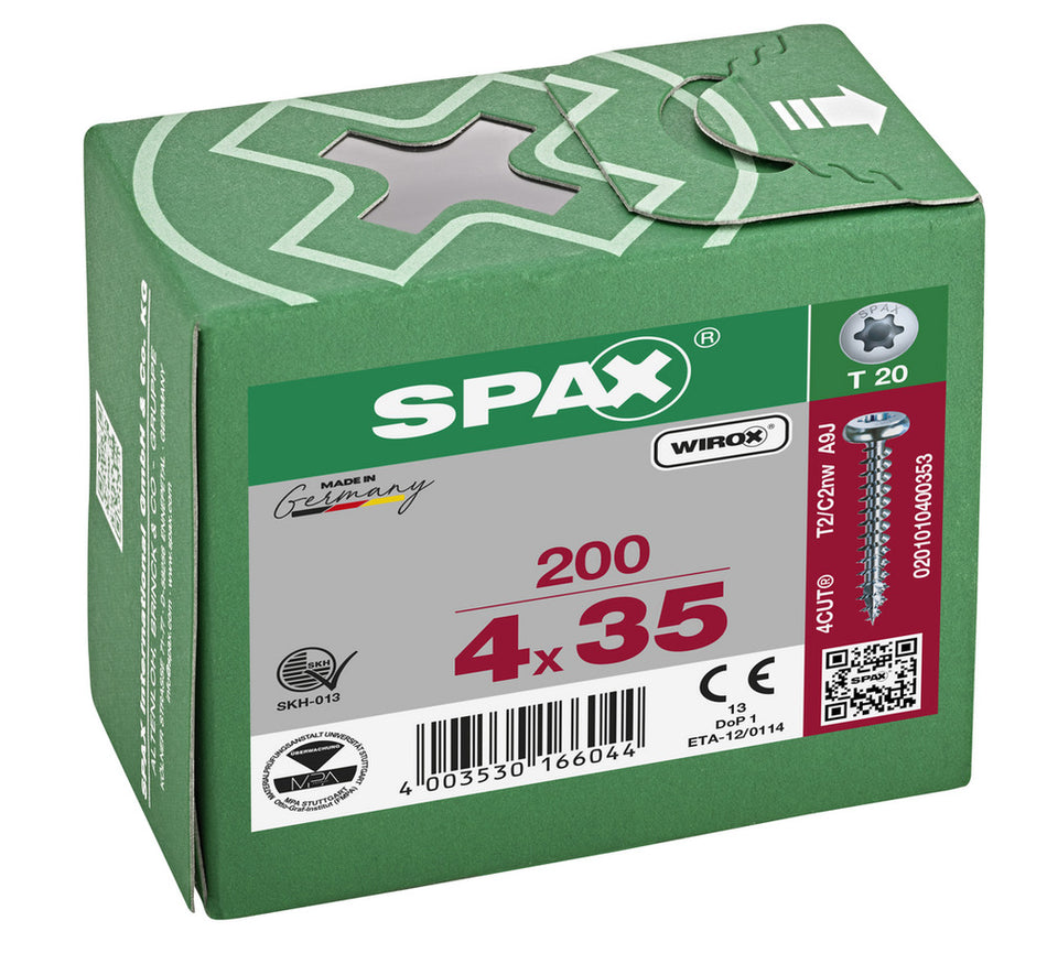 SPAX Universele Schroef Verzinkt BK Voldraad T20-918593