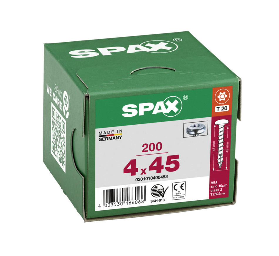 SPAX Universele Schroef Verzinkt BK Voldraad T20-918595