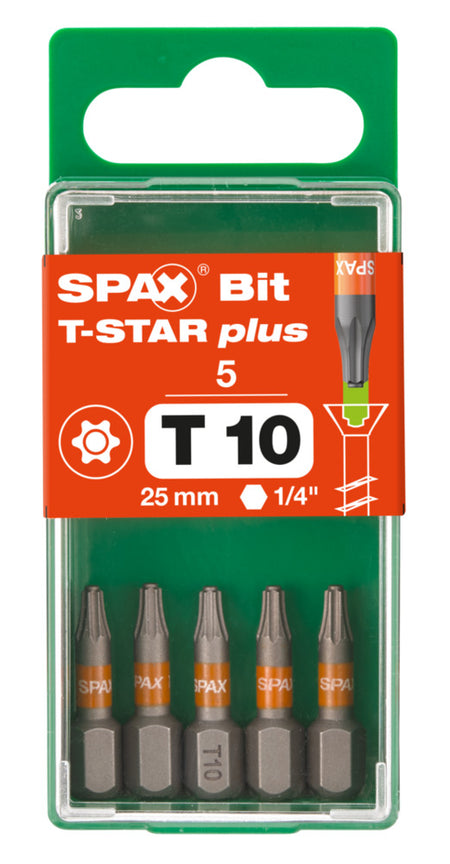 SPAX Bit T-STAR Plus S 25mm 5st-918622