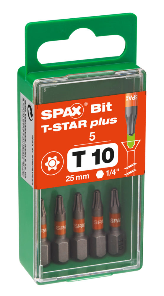 SPAX Bit T-STAR Plus S 25mm 5st-918622